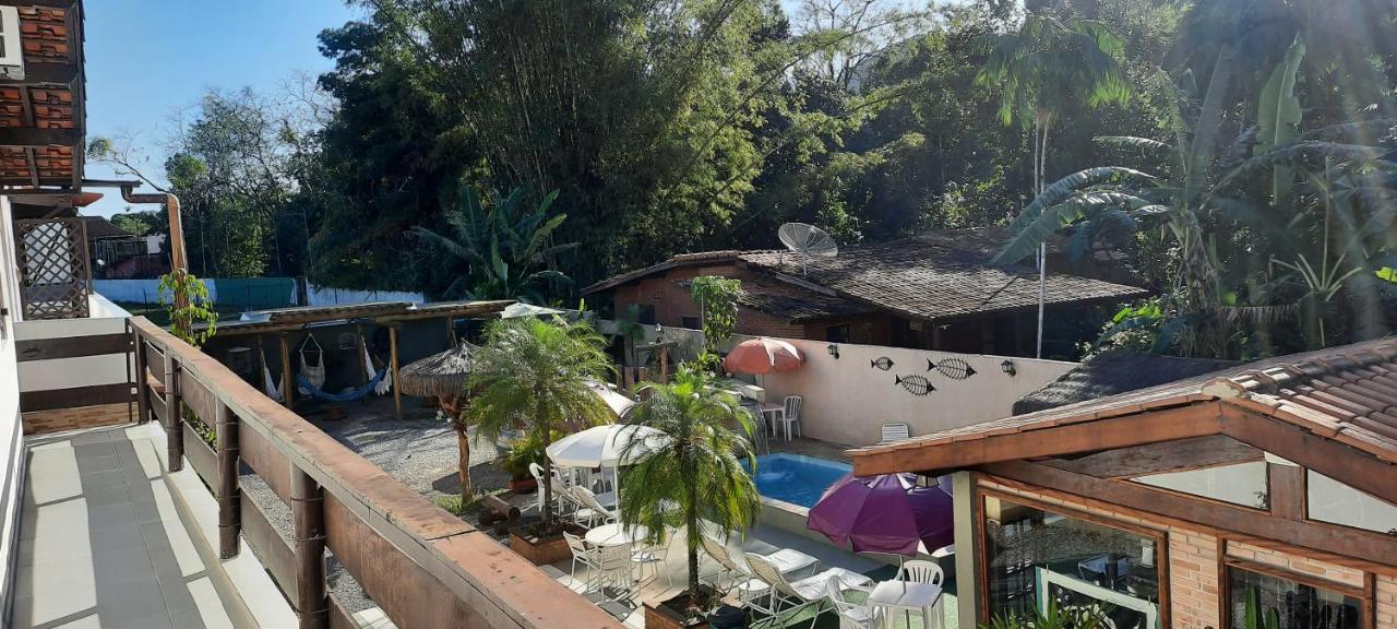Pousada Mar A Pe Boicucanga Bagian luar foto